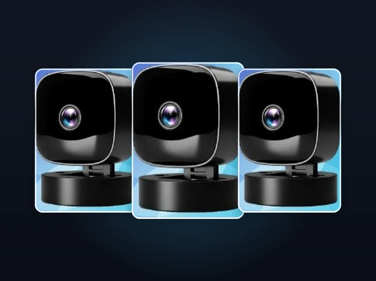 StealthView™ Compact Magnetic 1080p HD Wireless Wi-Fi Security Camera Package Contents